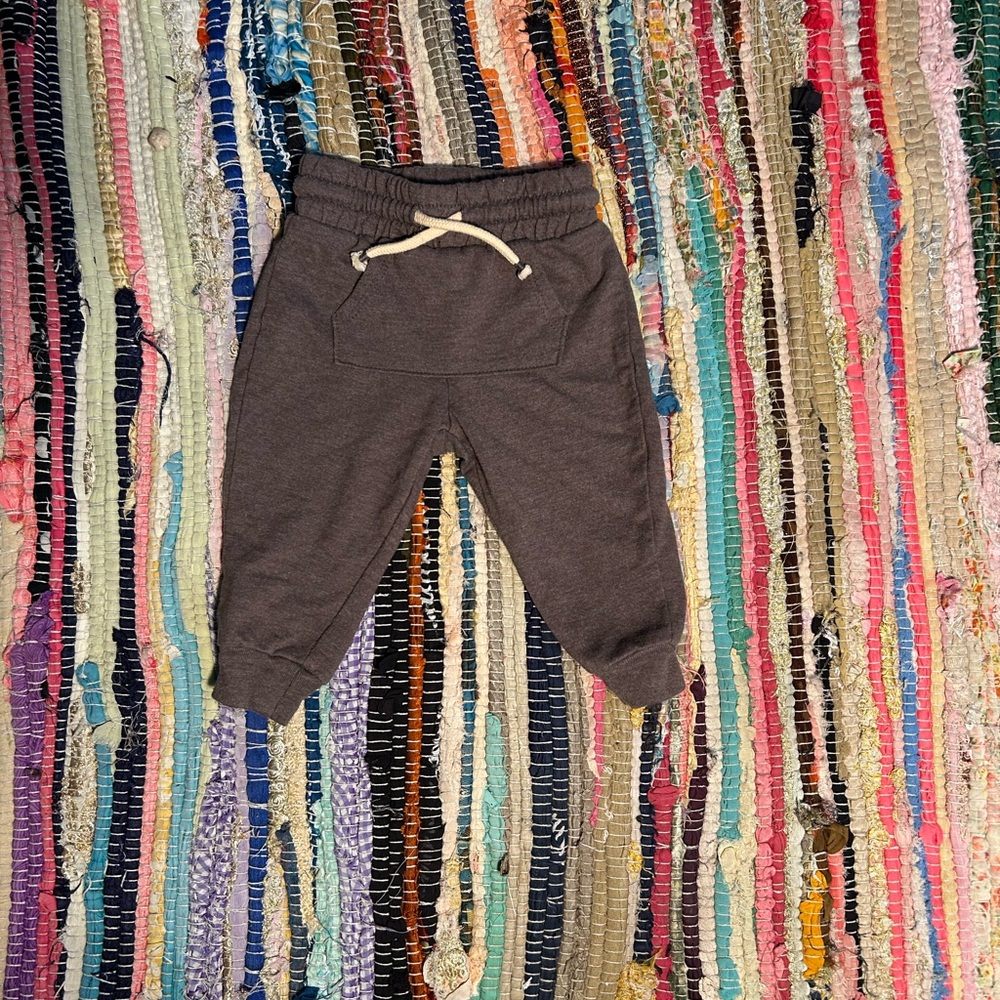 Okie Dokie 🤎 Cozy Brown Baby Joggers